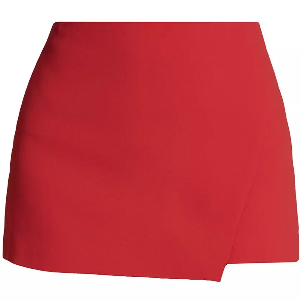 Alice + Olivia red mini skirt size 0